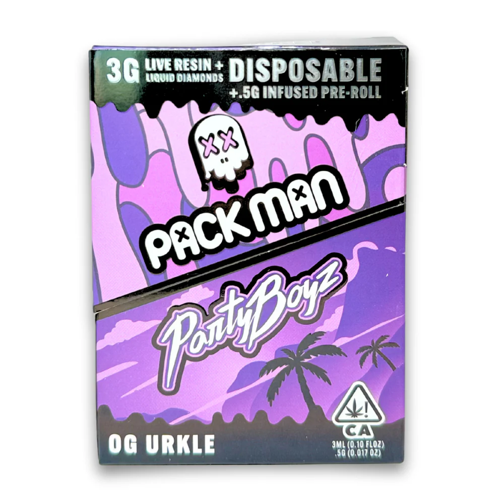 OG Urkle Packman X Party Boyz 3G Disposable - Image 2